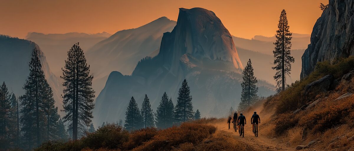mountain bike group ride