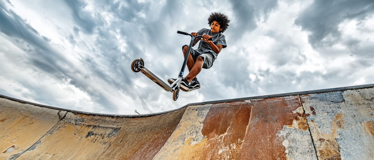 Stunt scooters - picture