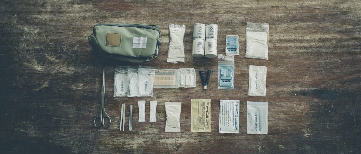 Buying a First Aid Kit and common mistakes made - picture first aid kit
